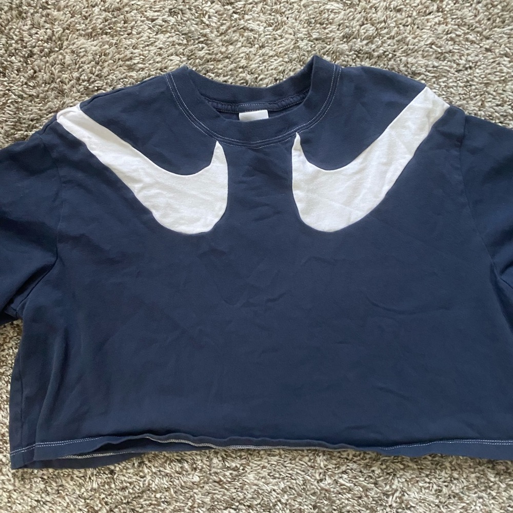 Nike Dark Blue Crew Neck Tee